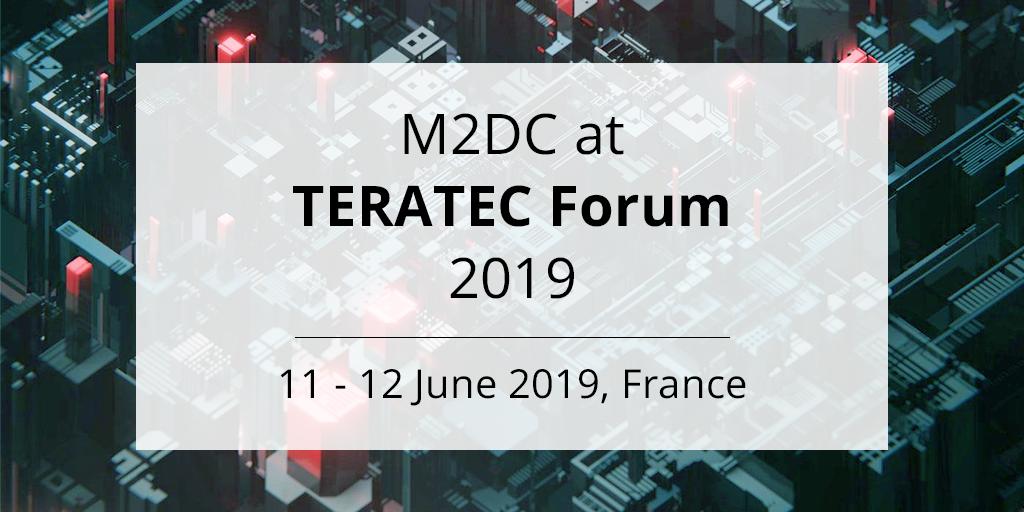 M2DC_Project's tweet image. The @M2DC_Project team is releasing today the M2DC platform at the Teratec Forum 2019 @TeratecInfos in Stand 21. It will also be showcasing the hardware together with a smart mirror built in a liaison with #LEGaTO. Join us at the booth and read more at bit.ly/M2DCteratec