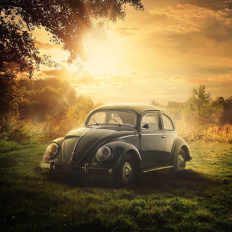 大谷キミト レタッチャー ビジュアルデザイナー Photoshop ビートルの模型をレタッチして遊んだやつ cmくらいの結構精巧な模型です レタッチ Photoshop レタッチャー