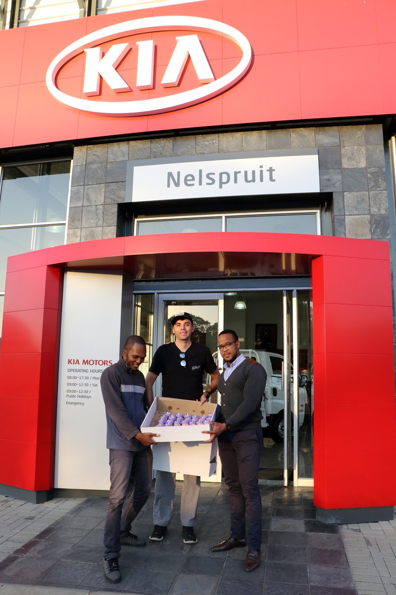 KiaSouthAfrica's tweet photo. From the 30th of May to the 5th of June 2019, the #Seven7DRIVE for kids with cancer took over the country. Read up on the team's journey to spread love, hope and kindness at seven hospitals around the country here: https://t.co/B4apalDSVi https://t.co/Z7uCDkgJ8A