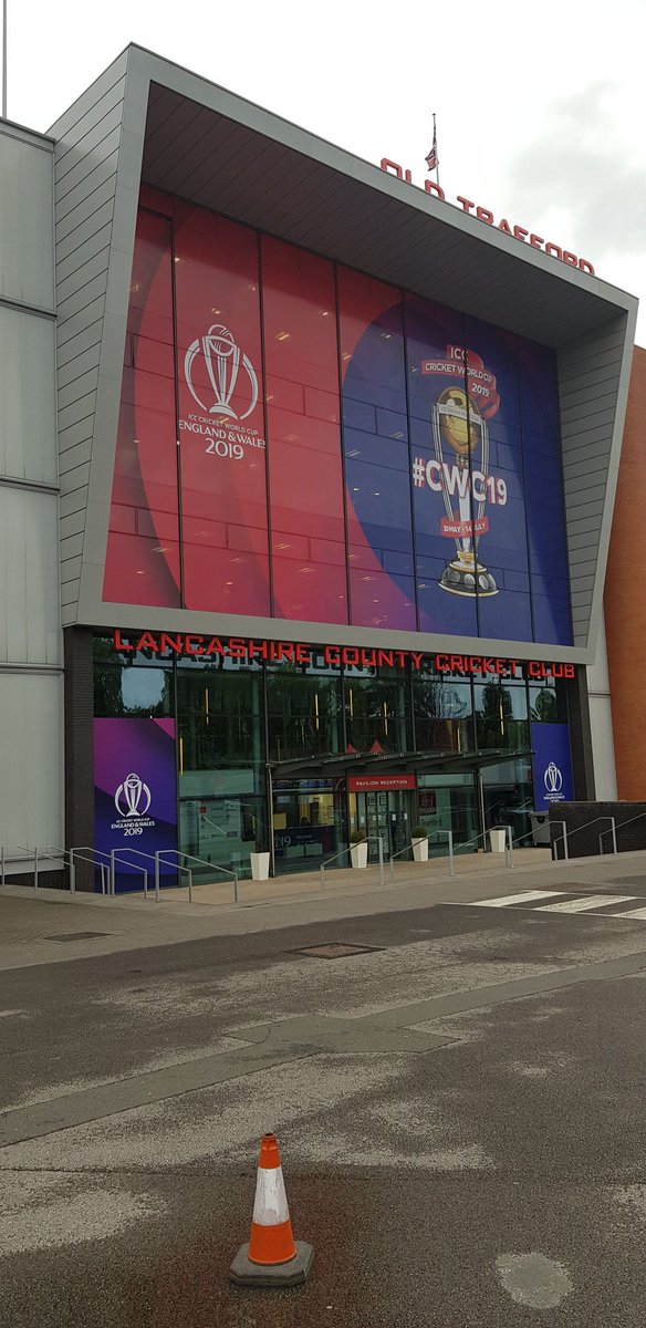 GidneyDaniel's tweet photo. The wait is almost over... @cricketworldcup has arrived in Manchester.... @EmiratesOT will host the massively anticipated @BCCI vs @TheRealPCB on Sunday https://t.co/3Tk39mqmNb