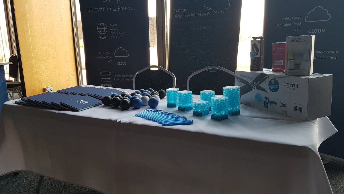 AdamAtOvh's tweet photo. #OVH at #OpenInfraDaysPoland in #Krakow Let's meet at our booth! 😁😁😁 https://t.co/0IvGWywt4M