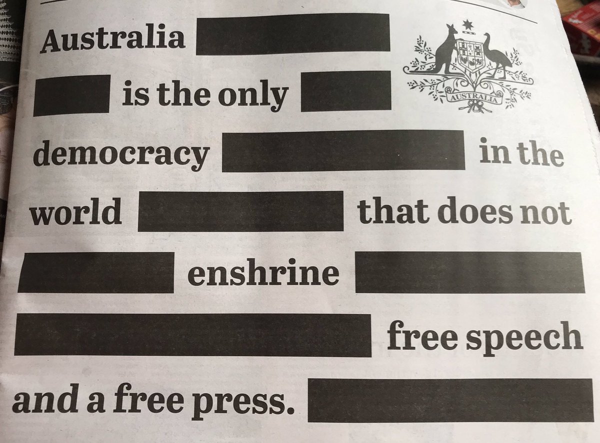 ju_marchant's tweet photo. Australia doesn’t only lag globally in the protection of freedom of speech, but in the protection of all human rights. The only liberal democracy without human rights embedded in our national law is not a label that we should be proud of. #recogniserights #JournalismIsNotACrime https://t.co/PnoJusoVqS