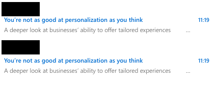 jomarreyes's tweet photo. An email I just got... Really? An email I just got... Really? 
#marketingfail #personalisation https://t.co/x1SIo44rZA