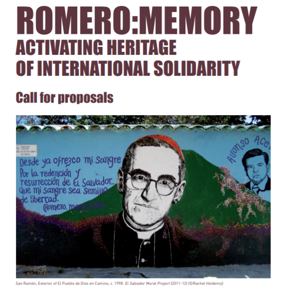 #CallForPapers The one-week multidisciplinary academy on the legacy of #Romero invites scholars, activists, journalists, writers, artists  to participate and present their work in the fields of #Sociology, #Theology #History and #Law 
kadoc.kuleuven.be/pdf/studiedage…
