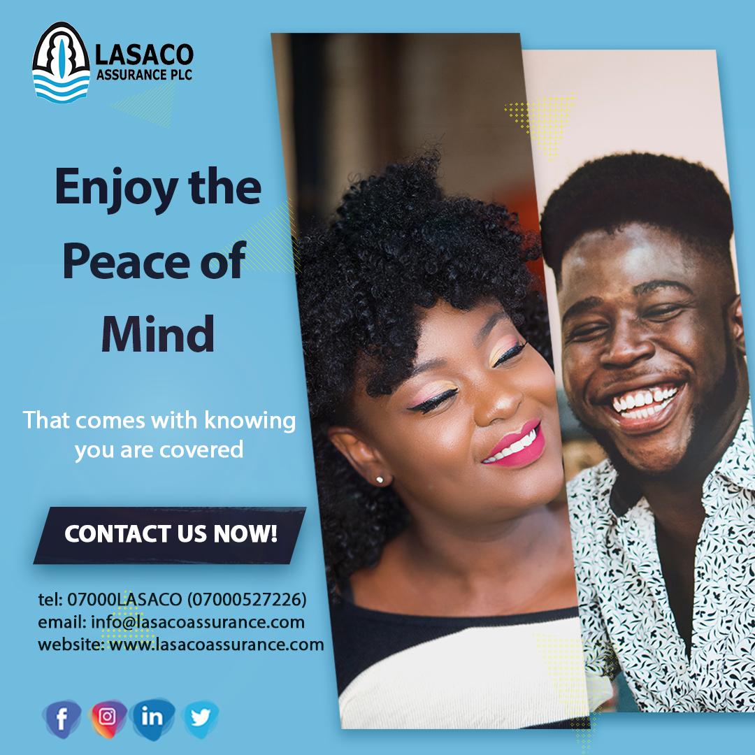 LASACOAssurance's tweet photo. Enjoy the Peace of Mind that comes with knowing you are covered!
Request a call back on 07000527226
#Insurance #Investment #LASACOCare #truefriend #TuesdayThoughts https://t.co/KYMlLnN3bC