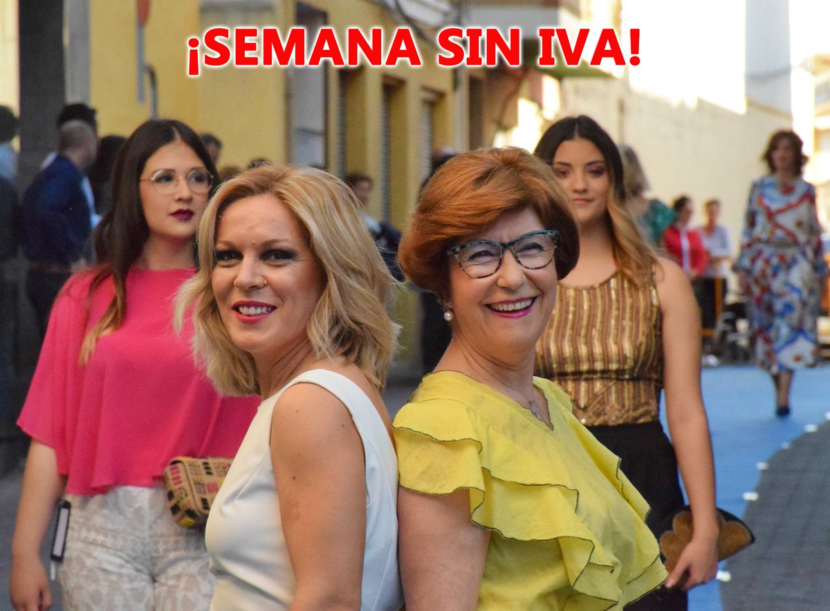 conchi_moya_'s tweet photo. Ellas están felices porque han comprado en #ConchiMoyaModas y les hemos descontado el IVA. 💸

Hasta este viernes 14 de junio, te descontamos el IVA en todas las prendas y artículos de nuestra tienda. 💸💸

Aprovecha para hacer tus compras en #ConchiMoyaModas 👗👙👖

#Moda https://t.co/c62zV8OKHC