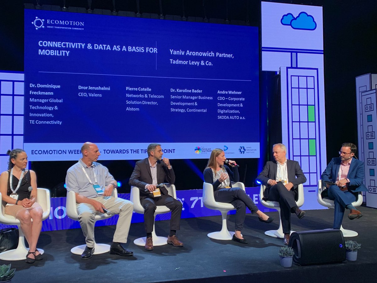skoda_x's tweet photo. #Connectivity and #data mean future #fuel for #automotive industry and #Mobility. @AndreWehner, CDO of #SKODA at @EcoMotionIL, #EcoMotionWeek2019. @skodaautonews https://t.co/aaSzSM1pj2