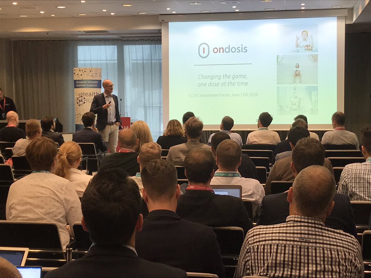EU_eHealth_Hub's tweet image. Ondosis device from Sweden offers a new way to deliver prescription treatment: integrating medicine with intelligent dosing. #HIMSSEurope19 #Health2con #EC2VC #DigitalHealth