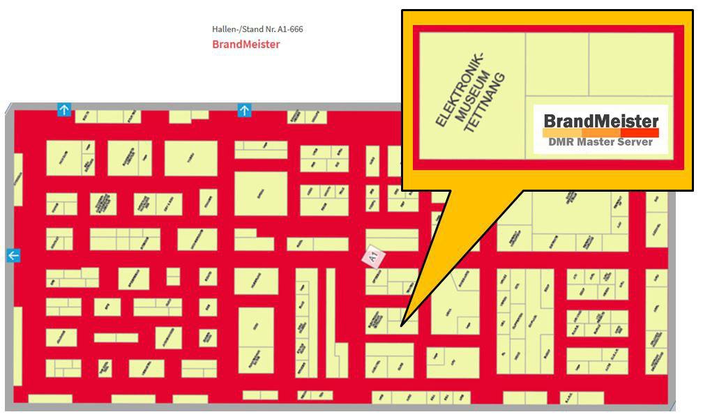 #BrandMeister #DMR will be present on June 21~23 at Ham Radio #Friedrichshafen 2019 in Germany at stand A1-666. Come talk to the team, ask questions or volunteer !