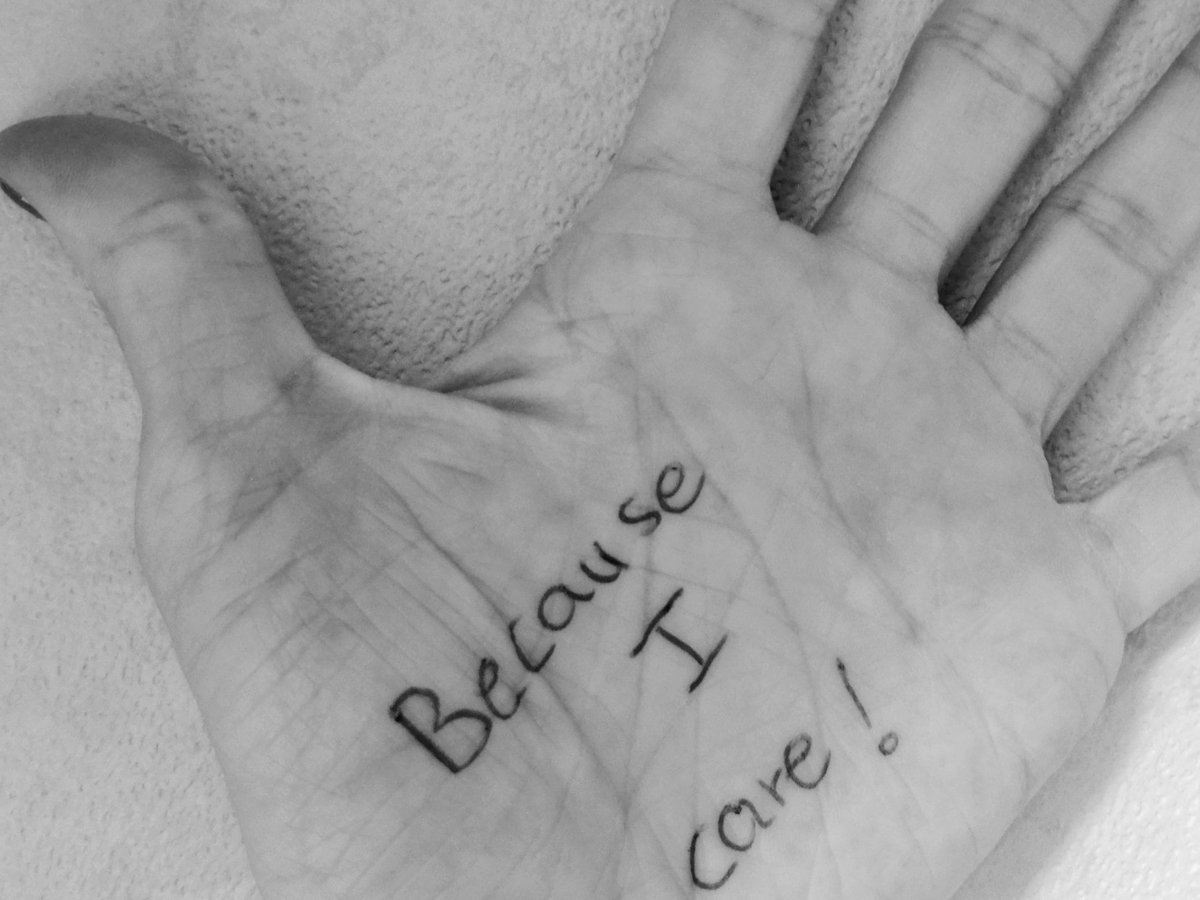 FUCKDEPRESSIO13's tweet image. #ChangeDirection #knowthesigns #mentalhealth #ChangeMentalHealth
✨Because I care 🧡✨