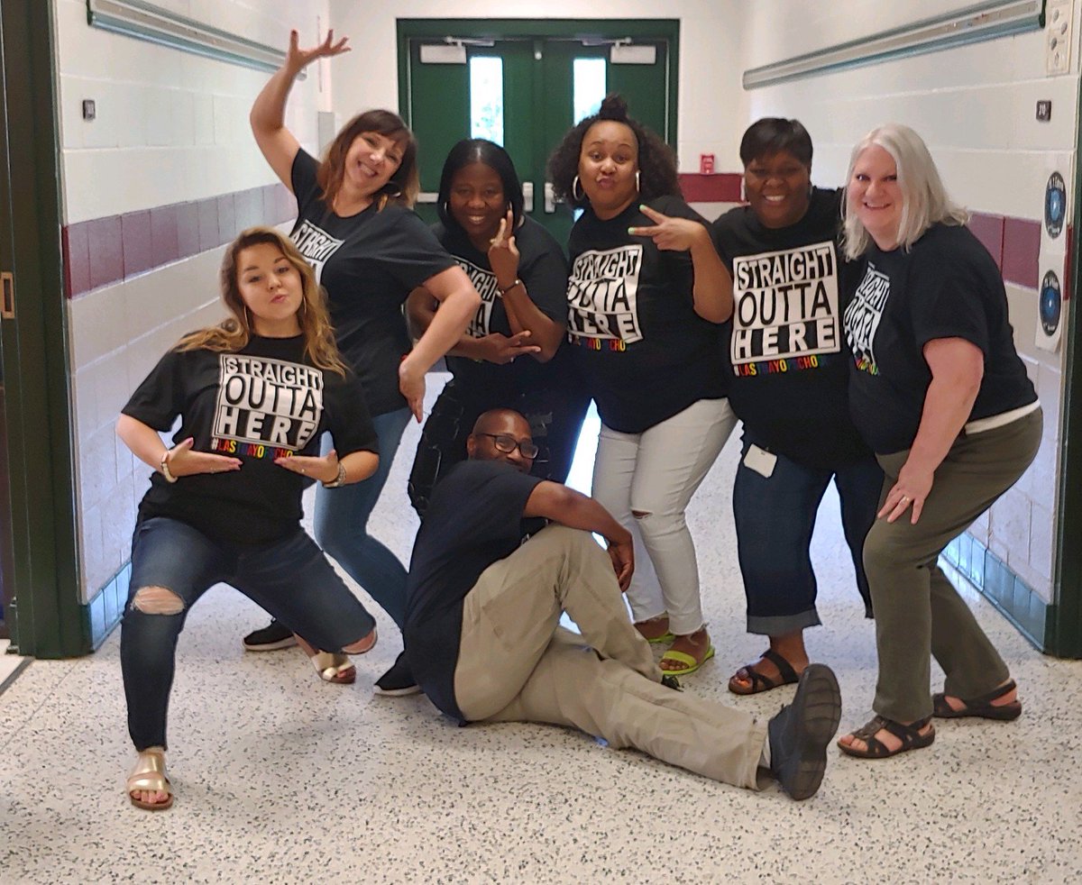 2018-19 School Year is finally coming to an end! What an exciting year in 4th grade! <a href="/GibsonGrizzlies/">Gibson Elementary</a> #ONEGibson #4thgradeteam #ExcellentEducators #StraightOuttaHere #LastDayofSchool
