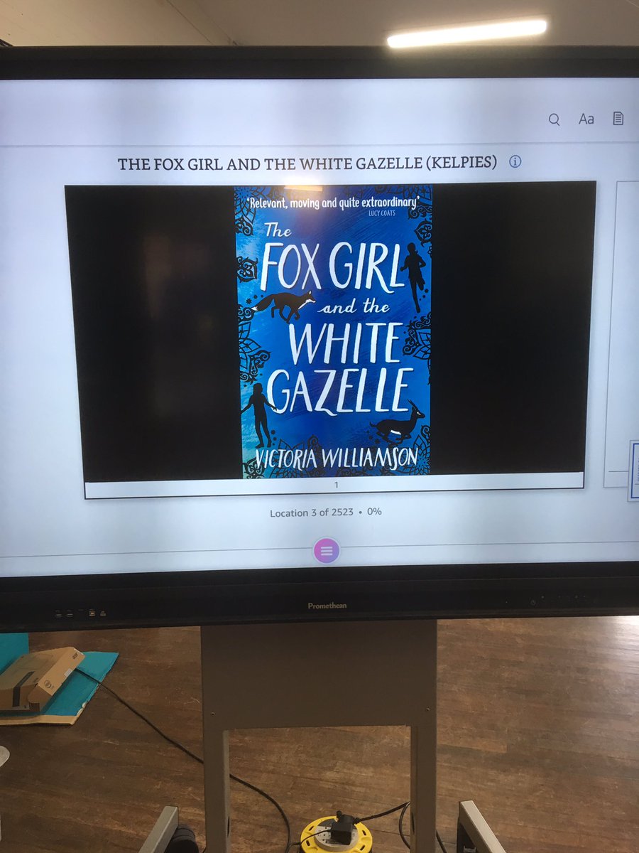 fox girl and the white gazelle