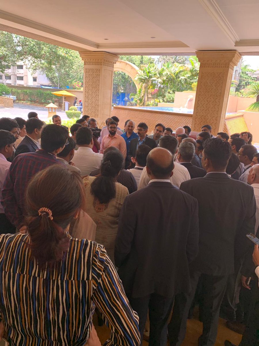 DeloitteIndia's tweet image. Gautam Kapoor and Gaurav Shukla, Partners, Deloitte India showcased car hacking and phishing activities during a presentation at the Tech Fluency event held in Mumbai recently. #SecurityDoneRight #RiskAdvisory
