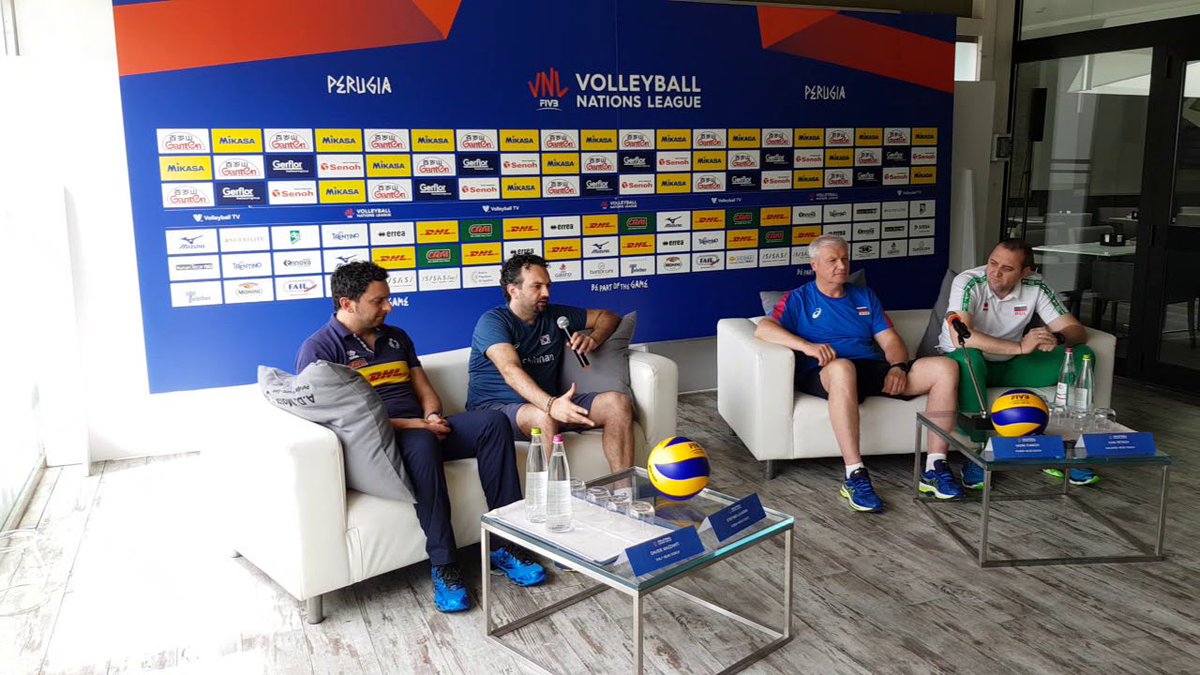 VNL Femminile: Le dichiarazioni del CT della Corea del Sud Lavarini durante la conferenza stampa -#videovolleyball @volleyball_it volleyball.movie/2019/06/10/vnl…