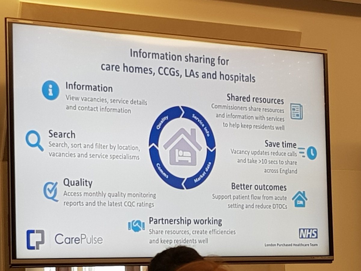 CrystalOldman's tweet photo. Brilliant facility Care Pulsewhich is offered by all London CCGs @janey513 reducing DTOC. #ActNowHomeFirst #TeamCNO @TheQNI https://t.co/ndNr7q8qS1