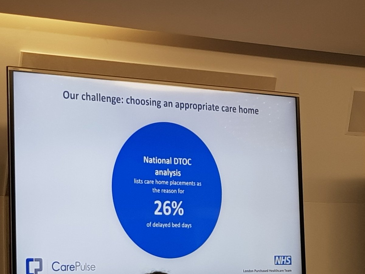 CrystalOldman's tweet photo. Brilliant facility Care Pulsewhich is offered by all London CCGs @janey513 reducing DTOC. #ActNowHomeFirst #TeamCNO @TheQNI https://t.co/ndNr7q8qS1