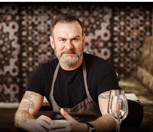 RELISH_COOKBOOK's tweet photo. Couldn’t be more delighted to have this legend write the foreword for Relish Midlands book (prints July) #midlandsfood #michelinstar #TuesdayThoughts https://t.co/1SU5iE13ck
