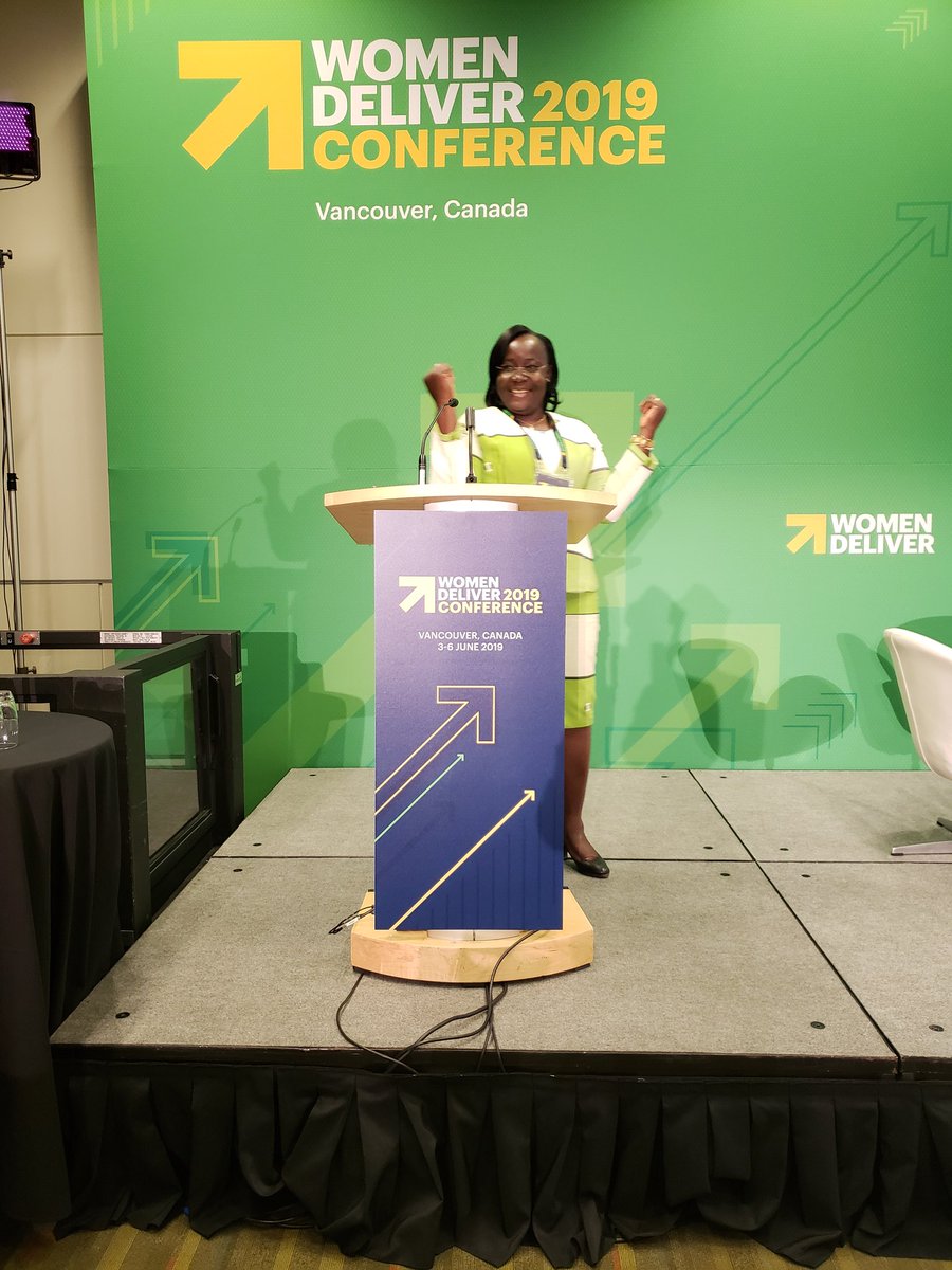 Thiomcy's tweet photo. @WomenDeliver a été un cadre génial de rencontre, de partenariats, d'apprentissage multiple pour moi. Motivée de servir et m'engager plus pour la santé des femmes au #BurkinaFaso 
#ThePowerOf @womeninGH @Katja_Iversen #WD2019
@amplifyfund @MdM_Conference https://t.co/v8mTynVbNM