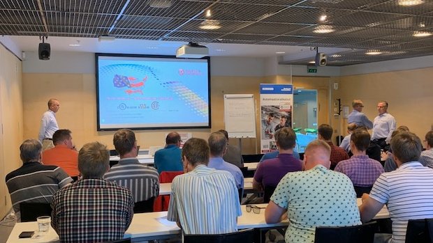 KlinkmannOy's tweet photo. The design of power and automation centers according to UL standards is essential when the delivery is to the North American market. Todays UL Designer seminar is full. Thank you #RockwellAutomation for the presentations! https://t.co/Ck3xvZdGwL