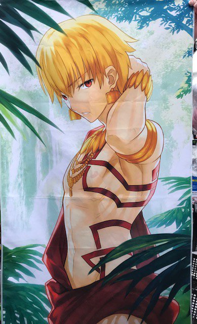 Fate ギルガメッシュ マイクロファイバータオル C86 FGO