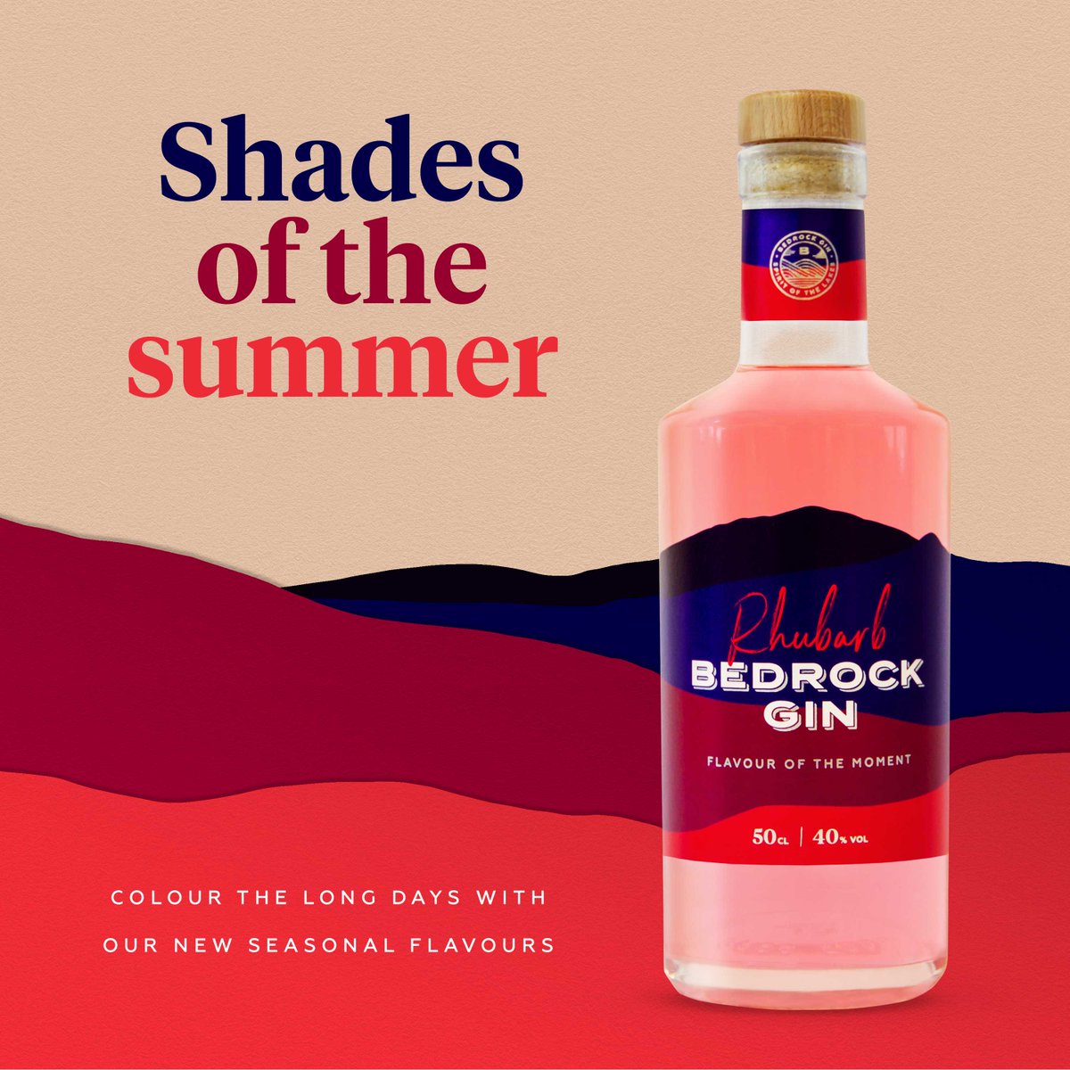 Did somebody say Rhubarb? Check out our new Bedrock Rhubarb Gin. Goes fantastically well with Appletiser. #shadesofsummer #bedrockgin #flavourofthemoment