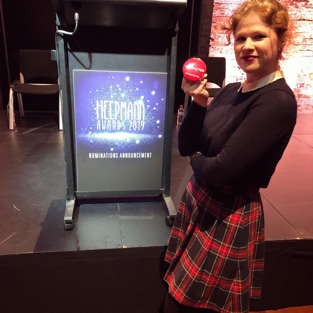 dasmusicalkat's tweet photo. The Tony’s were SO yesterday 💁🏼♀️ @helpmann_awards #helpmannawards #helpmanns #imacharacter https://t.co/5gZUQuRC1H