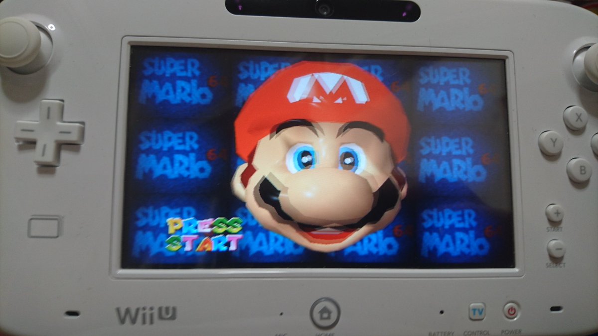 Yyoossk𑀳 Wiiuのゲームパッドでできる オーバークロックの64エミュのforwaderがあった しかし やっぱswitchが快適すぎる