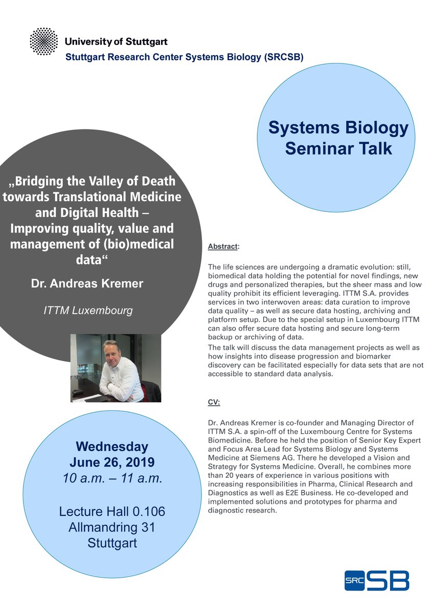 Stuttgart Research Center Systems Biology-SRCSB tweet media