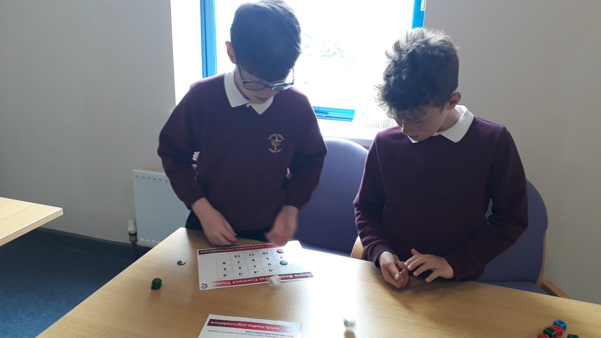 ClevesCross's tweet photo. Another group enjoying the nrich road show. Great resilience shown to solve problems. The teacups and nine cubes were proving tricky but we didn't give up! @nrichmaths @MathsRoadshow https://t.co/o33ntPt36J