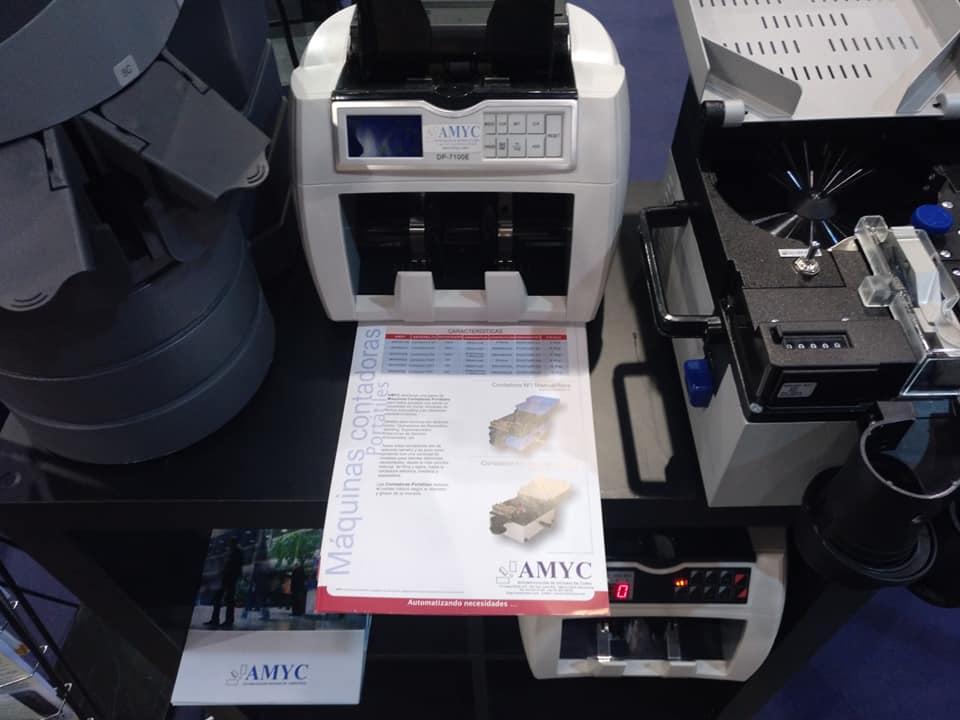 Expojoc's tweet image. AMYC @AmycInfo en #Expojoc2019 con sus sistemas de cobro automatozado