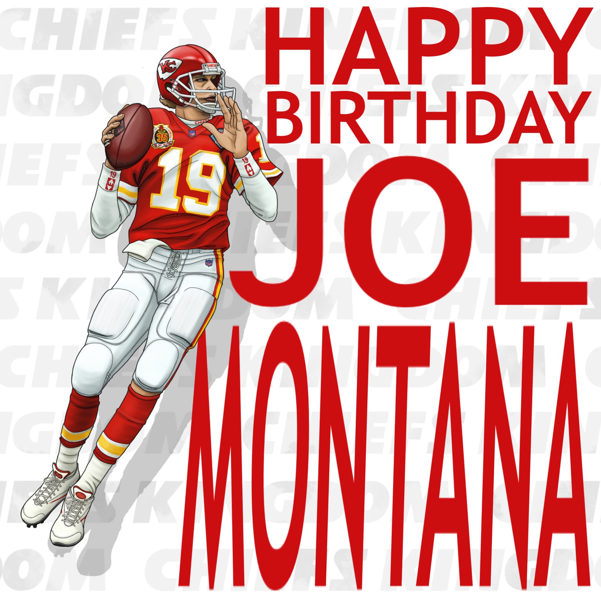 Happy Birthday JOE MONTANA  