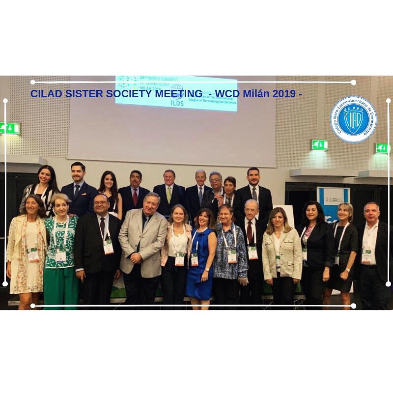 Un éxito 🙌🏻 #CILADsistersocietymeeting en el #wcdmilan2019 👏🏻 Gracias a todos por participar! .
#CILAD #Dermatologia #wcd2019