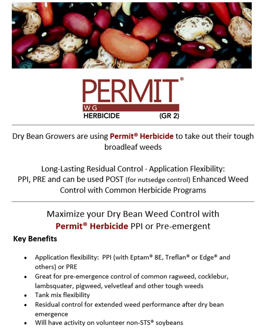 rjanssen19's tweet photo. Dry Bean growers are using Permit Herbicide by Gowan AGRO Canada to take out their tough broad leaf weeds. https://t.co/am50fKeLW3 https://t.co/sllHG5ulBE