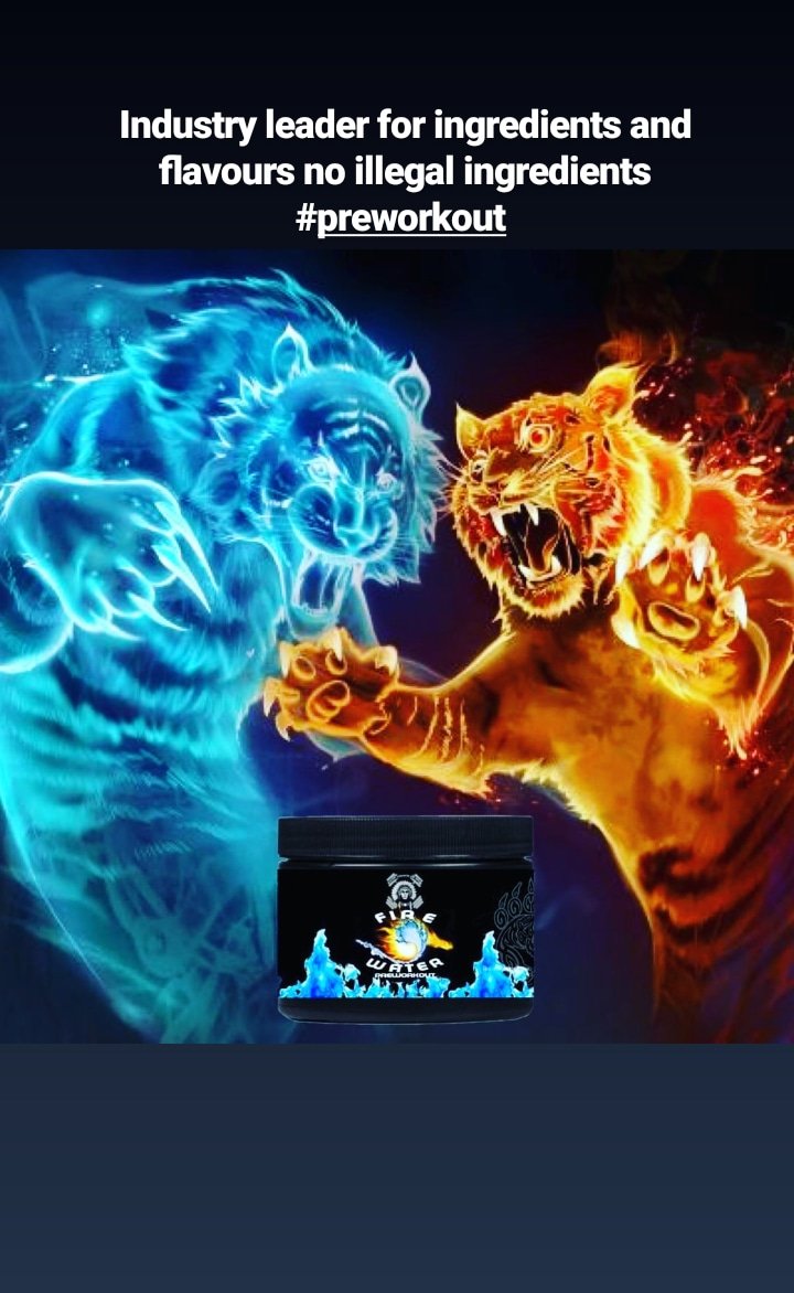 strength_iron's tweet photo. Order our fire water pre workout link in our bio https://t.co/EYKTxH9ysd