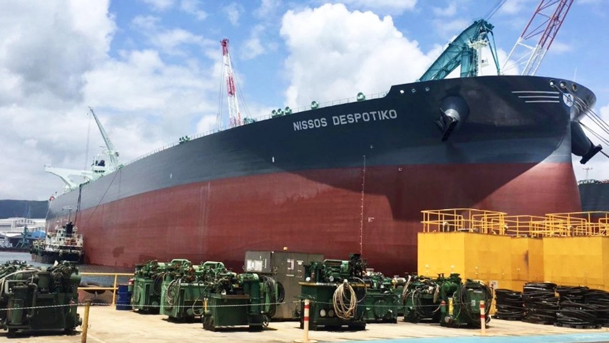 seawanderernet's tweet image. Ocean Yield Takes Delivery of New VLCC

#VLCC #OceanYield #HHI #Shipbuilding #verylargecrudecarriers #NissosDespotiko #HyundaiHeavyIndustries

seawanderer.org/ocean-yield-ta…
