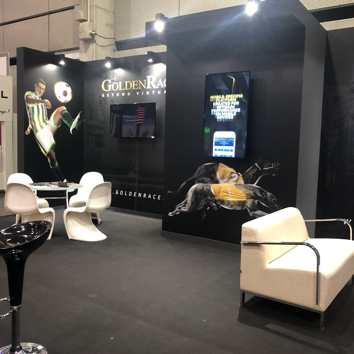 Expojoc's tweet image. @goldenrace también está presente en #Expojoc2019 con su increíble software y desarrollo de tecnología de apuestas B2B. Ven a conocerlos!