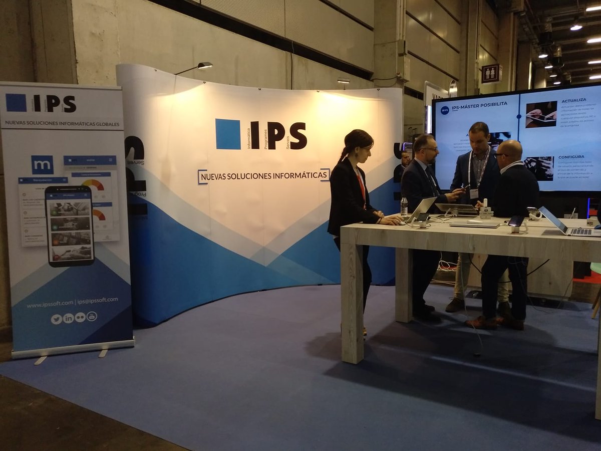 Expojoc's tweet image. #IPS están en #Expojoc2019 presentando su herramienta IPSMaster con la que podrás tener todas sus soluciones unificadas @IPS_Informatica