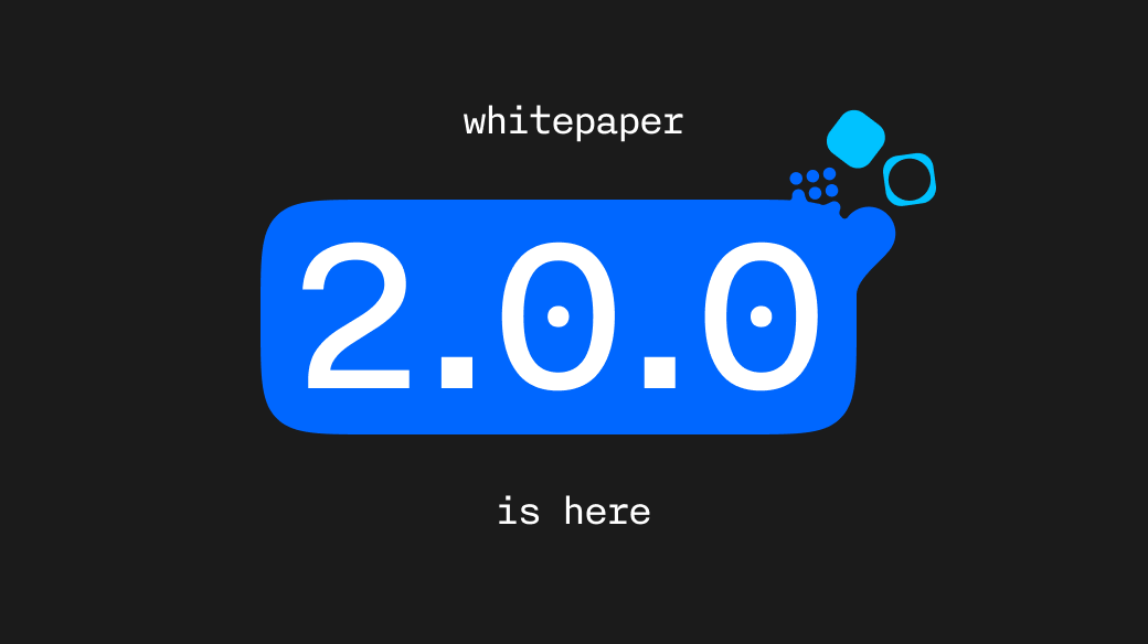 whitepaper 2.0.0:
— Упростили синтаксис размерных переменных;
— Расширили Тему;
— Оптимизировали стили и структуру блоков;
— Удалили лишнюю уникальную графику;
— Причесали API Паттернов.

whitepaper.tools/changelog.html