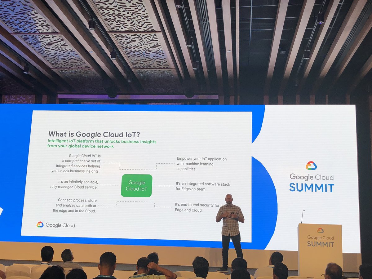 chaitali_debp's tweet image. #GoogleCloudSummit #PrestonHolmes #GoogleIOT  Very informative and Crisp session..