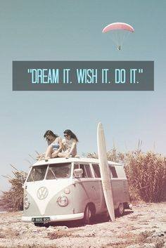 Dream, Wish, Hire #vwcampervanhire