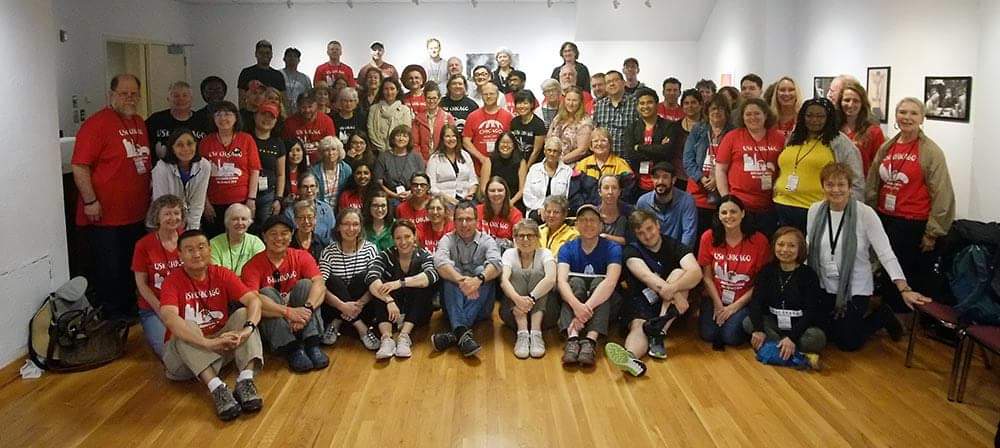 Nothing I know matches the healthy artistic spirit and camaraderie of the <a href="/urbansketchers/">urbansketchers</a> organization. There is no big or small person, no better or worse artist. We help each other and we learn from each other. <a href="/USk_Chicago/">USkChicago</a>