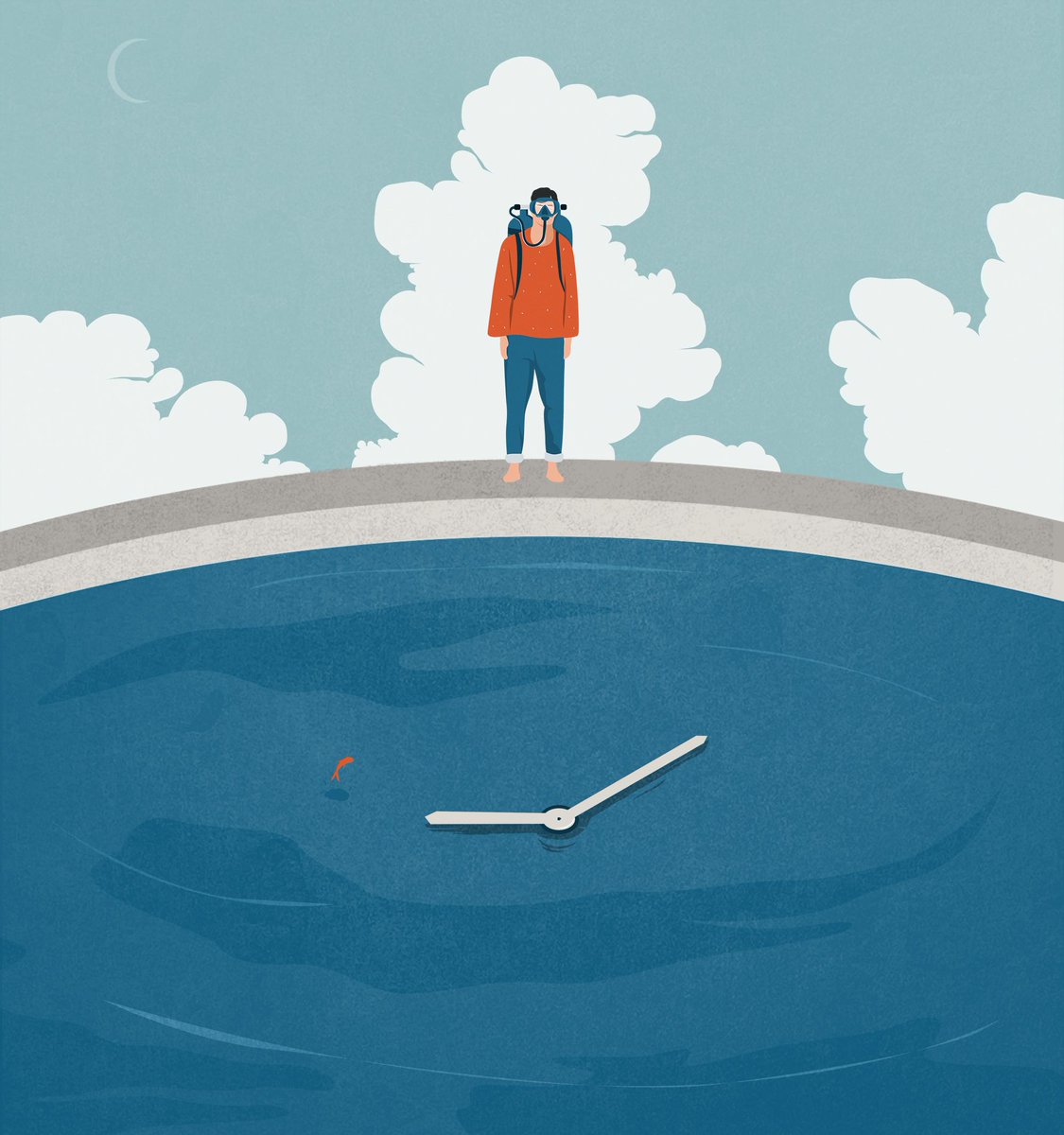 Time, if well spent and lived is more deep, plunge yourself in what you love.
<a href="/AnnaGoodsonMgmt/">Anna Goodson Illustration Agency</a> #illustrator #illustration