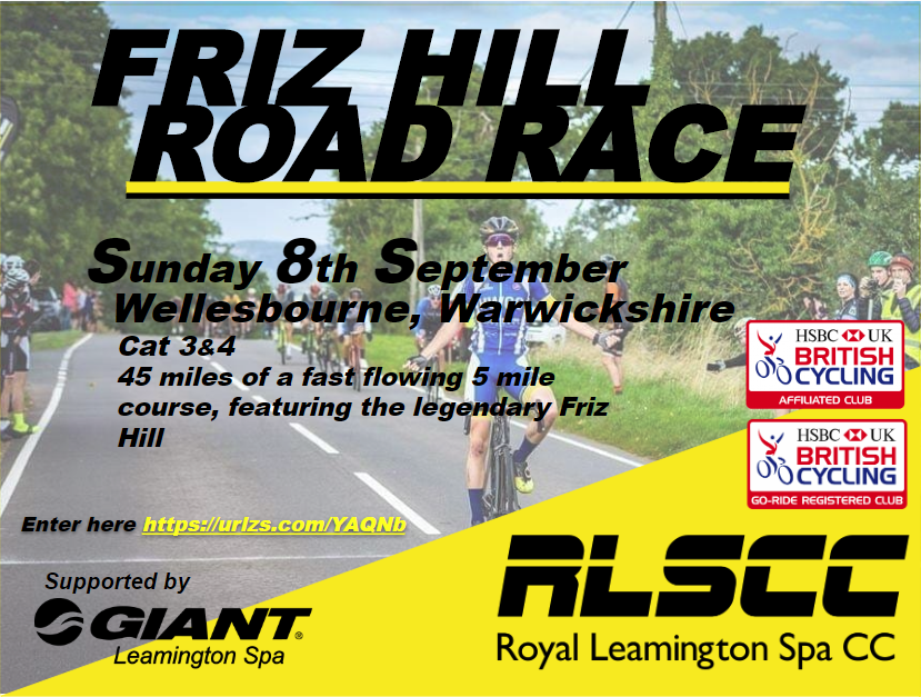 Another great local event, Promoted by a <a href="/RLSCyclingClub/">RoyalLeamingtonSpaCC</a> a great supporter of our events. 

britishcycling.org.uk/events/details…