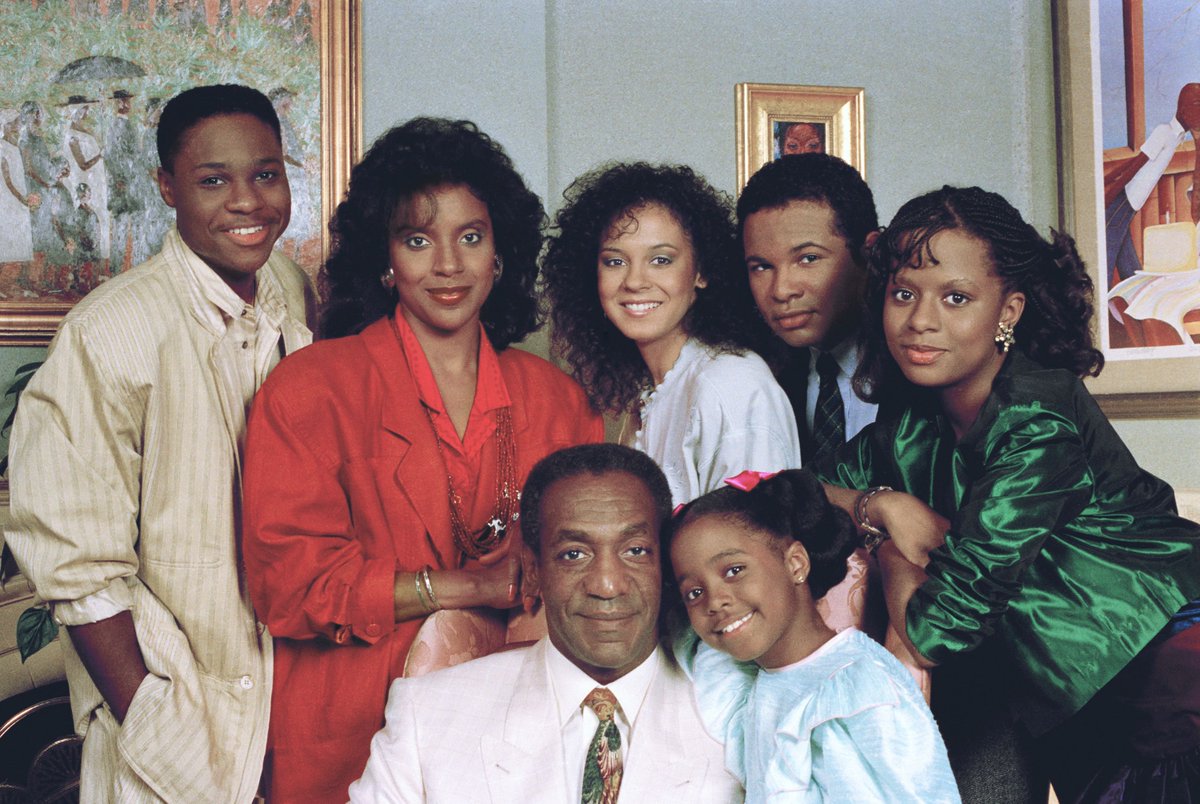 The Cosby Show cast.