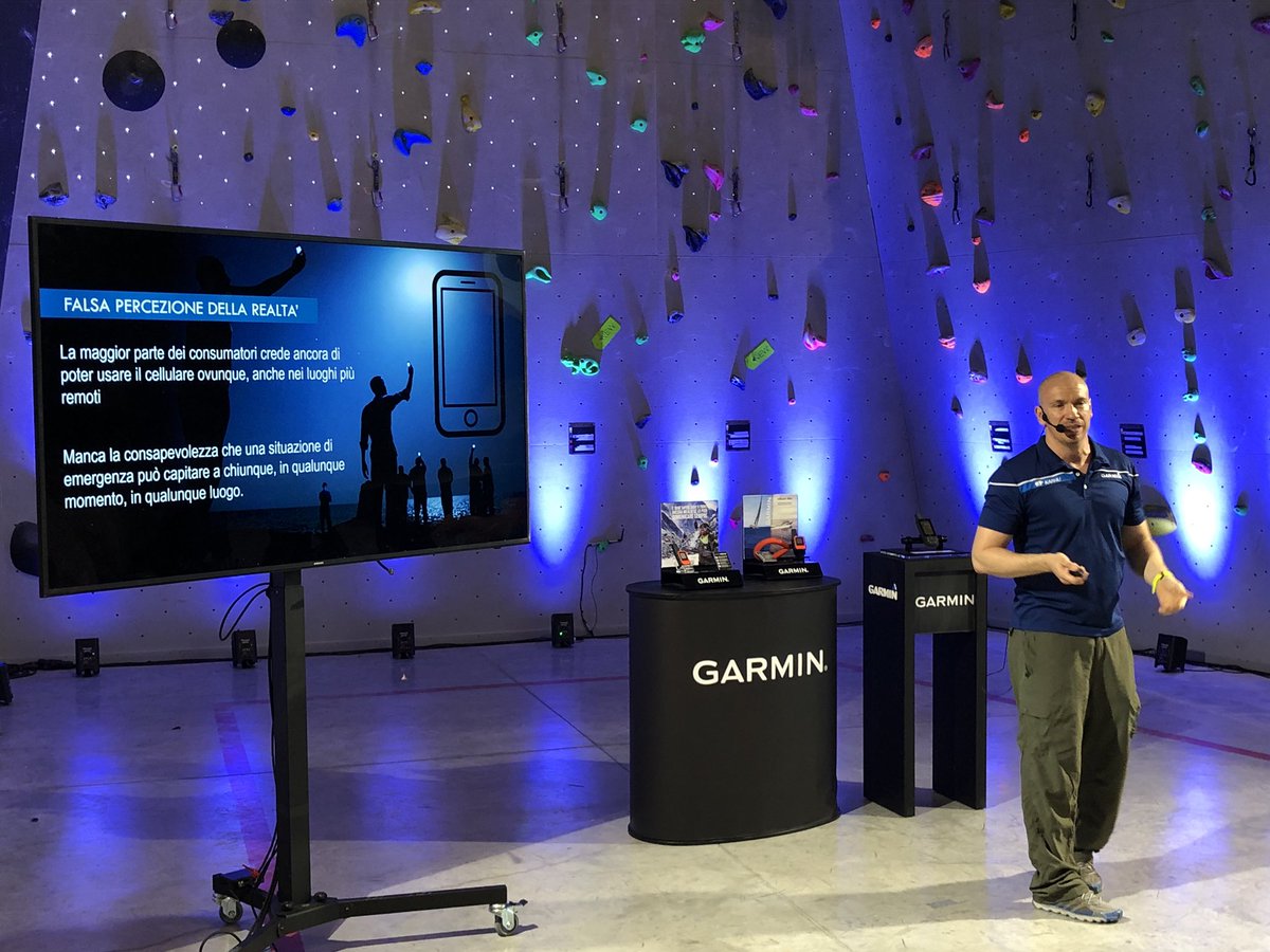 “Esiste una falsa percezione della realtà. Le persone credono che lo smartphone sia sufficiente in tutte le situazioni di pericolo, ma non è così “
#GarminSafetyDay #inreach #garmin