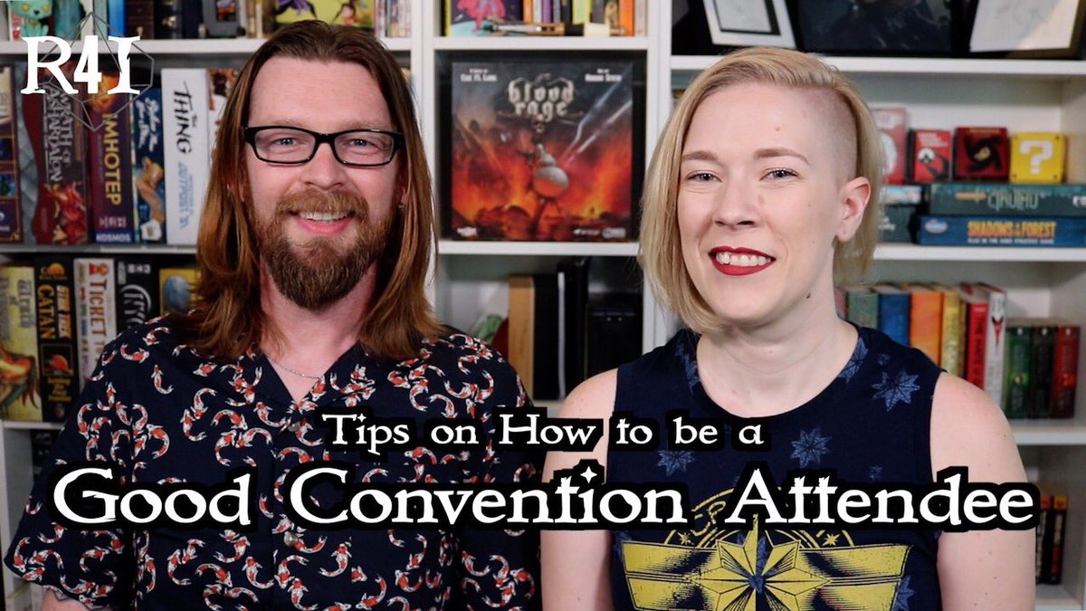 r4ivlog's tweet photo. During your lunch break, take a look at our videos all about Being A Good Con  Attendee!
#Origins2019, #GenCon, #DragonCon... no matter your Con we’ll have you be your best!
https://t.co/EjXH3knQzS
If you ❤️ then go ahead at RT🔄 https://t.co/87o3TAyeGX