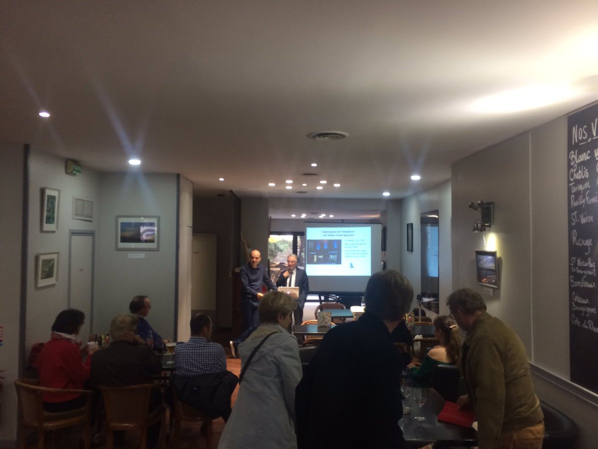 onrefaitleco's tweet image. C’est parti pour la 30ème édition : l’uberisation de l’hôtellerie ! Notre hôte @artistes_cafe est bien concerné ! Avec @JulienBouille @tremillec et @BlackMoonLab