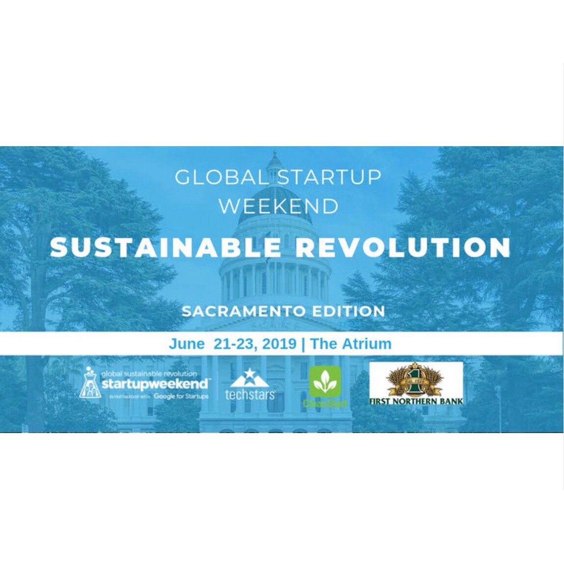 Support this local community tech event and go check out our friends CleanStart and Techstars for Startup Weekend Sacramento ow.ly/ISEE30oVirO