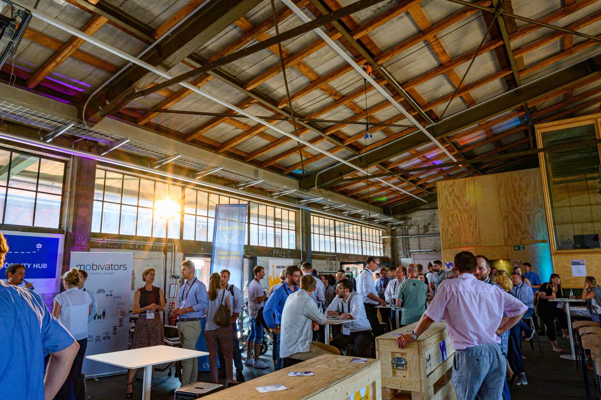 #MoinMobility 5.6. erste liebe studios #Hamburg Rückblick: Trotz 34 Grad im Schatten war die Halle voll #Mobilität für Mitarbeiter.