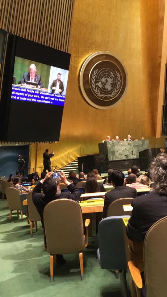 EnablingCities's tweet image. “No one left behind should be more than just words. It should be a call to action to build a more equitable future for us all. Disability inclusion is central to sustainable development”. Statement by Secretary General @antonioguterres @unitednations @UNHABITAT #cos12 #crpd #sdg